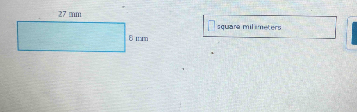 square millimeters