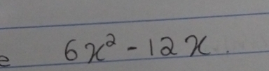 6x^2-12x