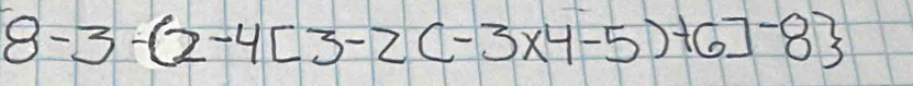 8-3-(2-4[3-2(-3* 4-5)+6]-8