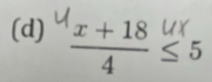 4r ±18 ½s