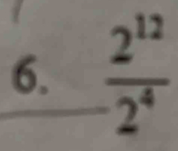 frac 2^(12)^-2^4