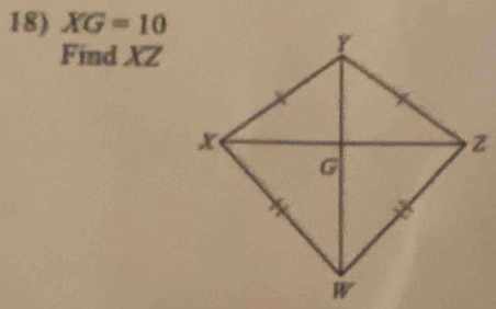 XG=10
Find XZ