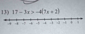 17-3x>-4(7x+2)