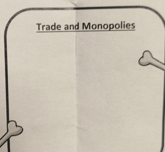 Trade and Monopolies