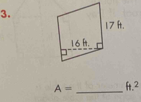 A=
ft 2