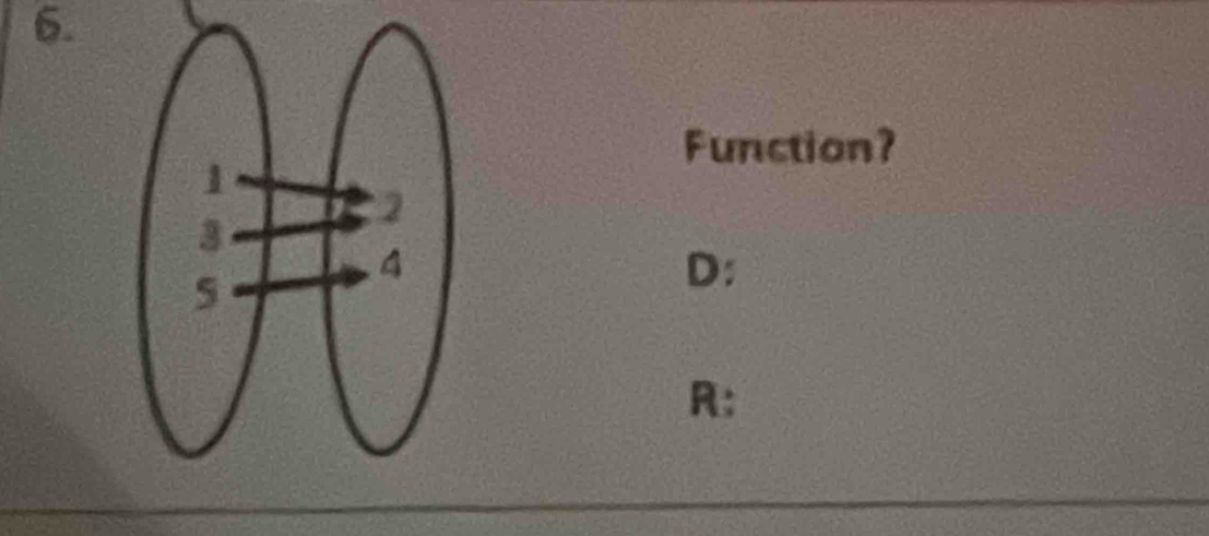 Function? 
D:
R :