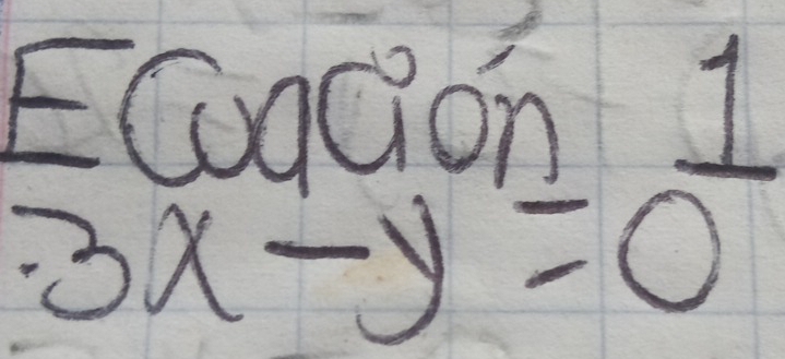  Fcos onon/3x-y = 1/0 