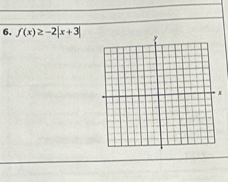 f(x)≥ -2|x+3|