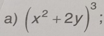 (x^2+2y)^3;