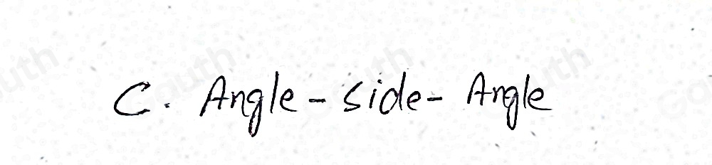 C. Angle-side-Angle