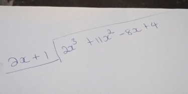 2x+12x^3+11x^2-8x+4