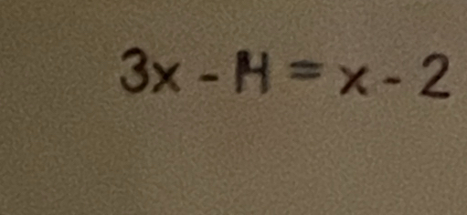 3x-mu =x-2