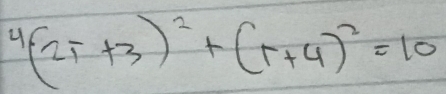 4(2T+3)^2+(T+4)^2=10