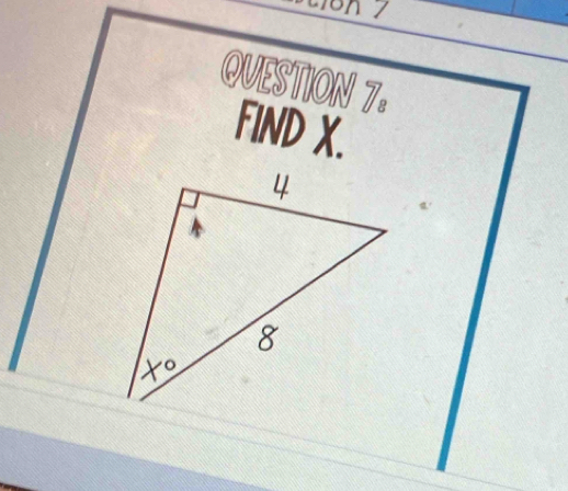 FIND X.