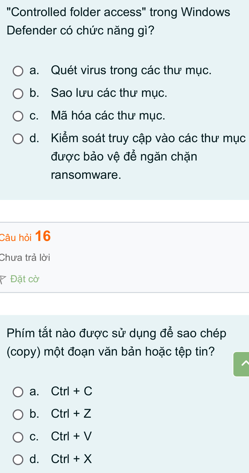 Giải quyết: