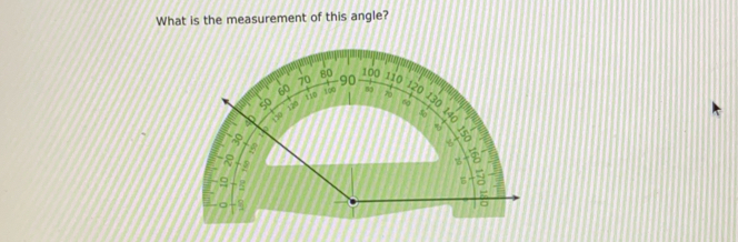 What is the measurement of this angle?