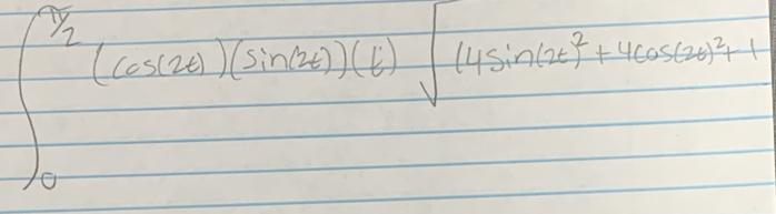 (^ 2/2 (cos 600)(sin 300)(6)sqrt((4sin 600cos 727°+1)(cos 600)^2)+1