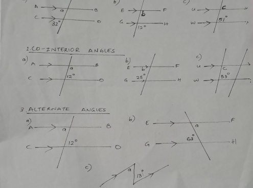 b,
  
  
2. CD-INTERIOR ANGLES
()
a 
 
  
3. ALTERNATE
6)
o