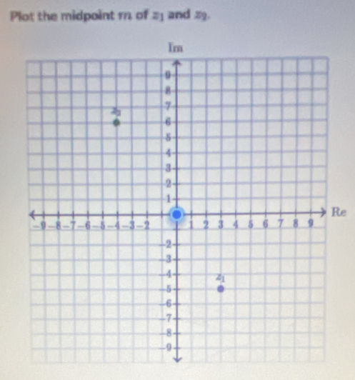 Plot the midpoint r of 21 and 29. 
e