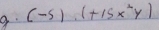 (-5).(+15x^2y)