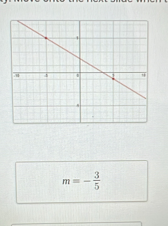 m=- 3/5 