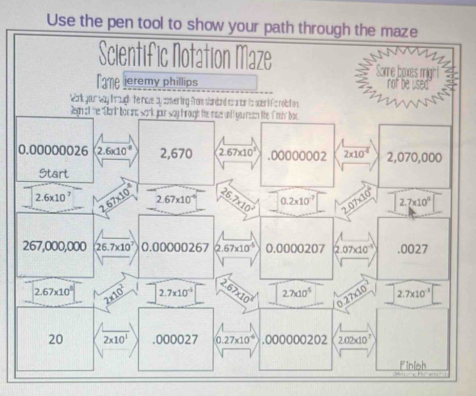 Use the pen