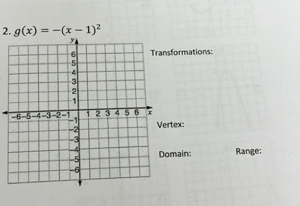 g(x)=-(x-1)^2
sformations: 
rtex: 
Range: 
main: