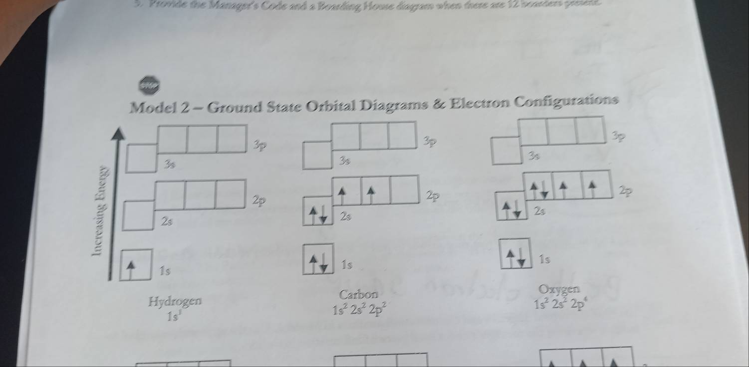 Solved: Provide the Managet's Code and a Boarding House dagam when ...