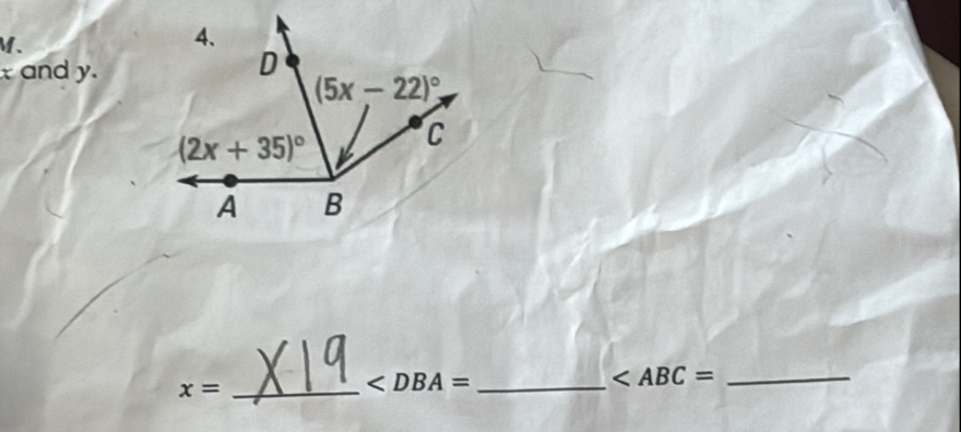 M、
and y.
x= _
_
_