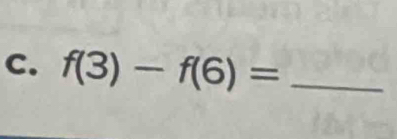 f(3)-f(6)= _