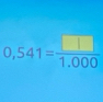 0,541= □ /1,000 