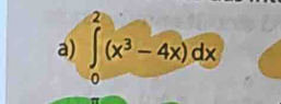 ∈tlimits _0^(2(x^3)-4x)dx