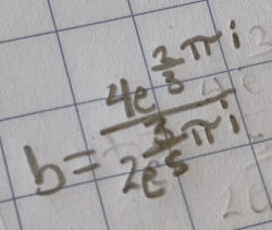 b=frac 4e^(frac 2)32e^(frac 3)51ri