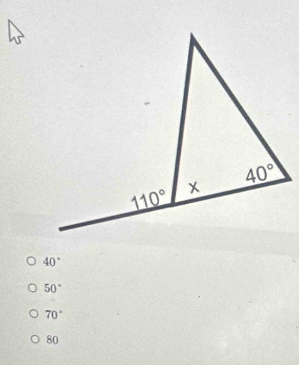 40°
50°
70°
80