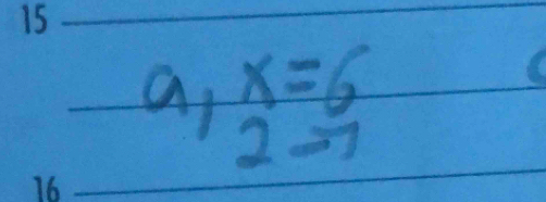 x=6
ap 2to 7