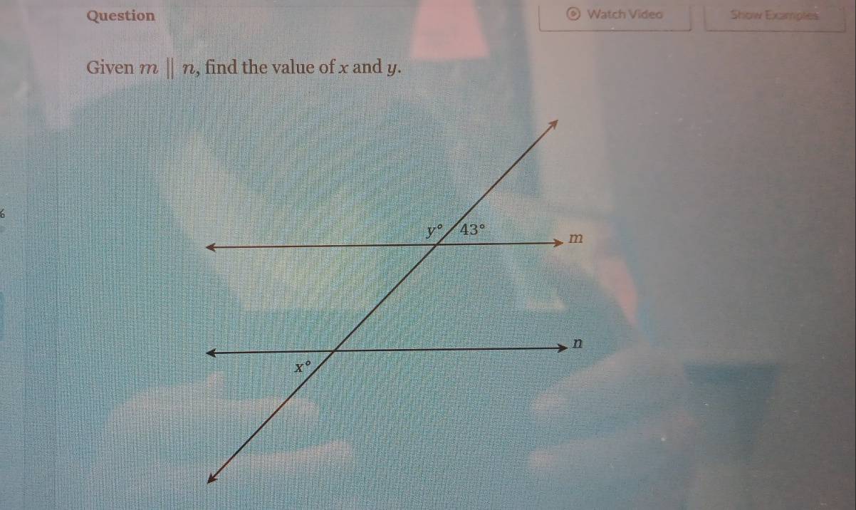 Question Watch Video Show Examples
Given mbeginvmatrix endvmatrix n , find the value of x and y.