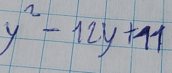 y^2-12y+11