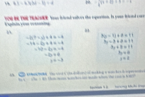 6.3=4.4△ t-1|+d 10. =i(1+2)+3=-1
You be ThE TEAOBER Your friend solves the equation. Is your friend cor 
Expinin your reasoning. 
2
vector 2[t]^t=1)+4=4
3(y-1)+8=11
-14-(3+4)=4
3y=3+a=11
∠ POCGH=4rh=4
3y+B=11
=26.88
3y=6
y=-3
s=2
as t sreec tone the vist t (is doars) of making a wanc hes i ixpersentes
6x-25x=83 H at mons watches ae wde when the rad in KB 
'achian Là Koving Mulli sep