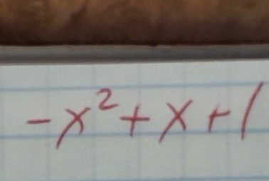 -x^2+x+1