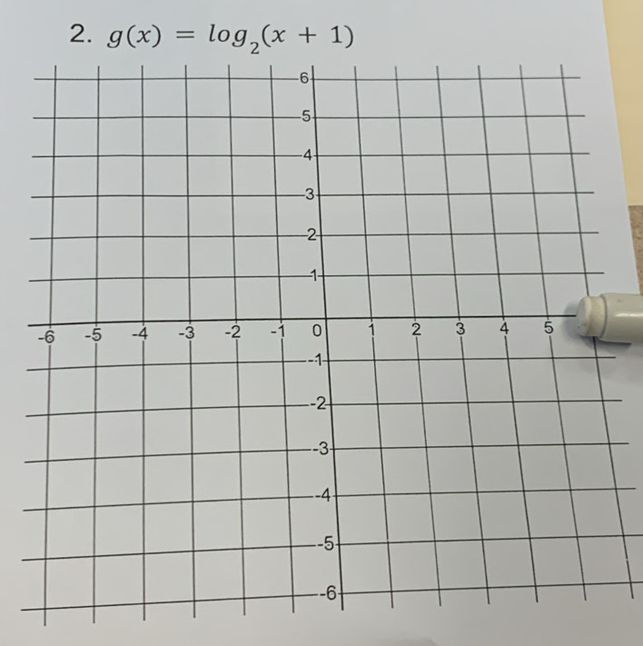 g(x)=log _2(x+1)