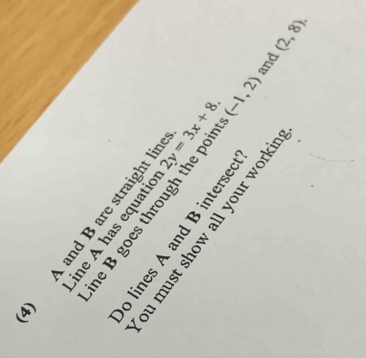 12.5 6
a
x+8 (-1,2)
- 
~ 

a 

E