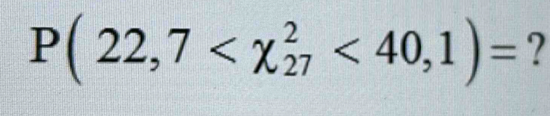 P(22,7 <40,1)= 2