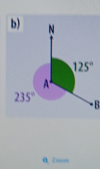 N
125°
A
235°
B 
0 2oom