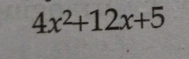 4x^2+12x+5