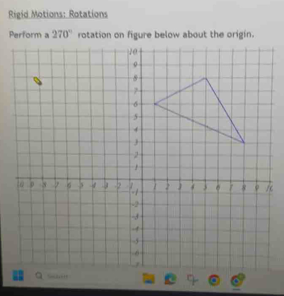 Rigid Motions: Rotations
270°