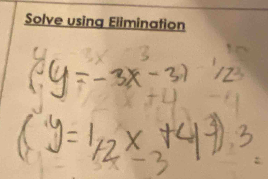 (y=-3x^3-3)^-1/23
 12/64 
+4 -4
(y=1/2x+43)3
-3