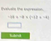 16+=8* (-12+-4)