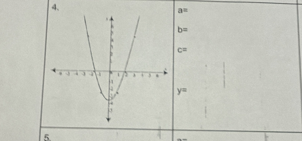 a=
b=
c=
y=
5.