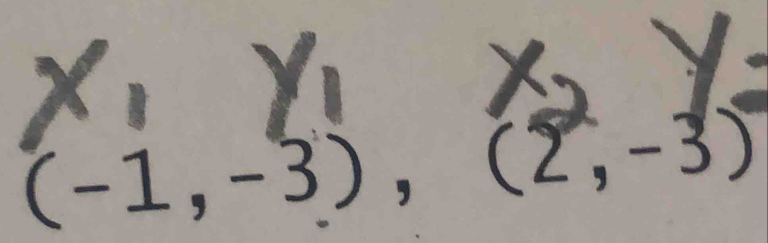 (-1,-3),(2,-3)