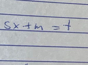 5x+m=t